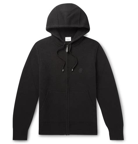 burberry zipped hoodie|Burberry zip up hoodie black.